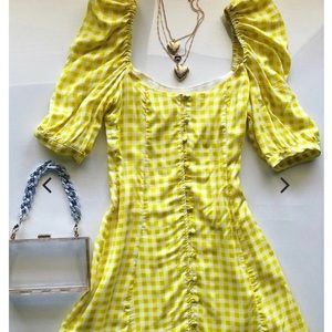 Vanessa Mooney Cherry Dress Never Worn S